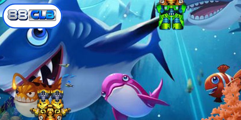 Trải nghiệm không gian đại dương bắn cá 88clb kỳ ảo